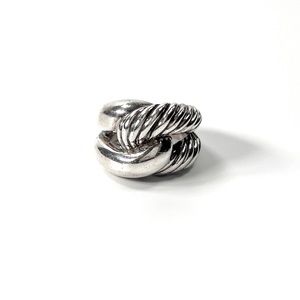 David Yurman Sterling Silver Infinity Labyrinth Ring